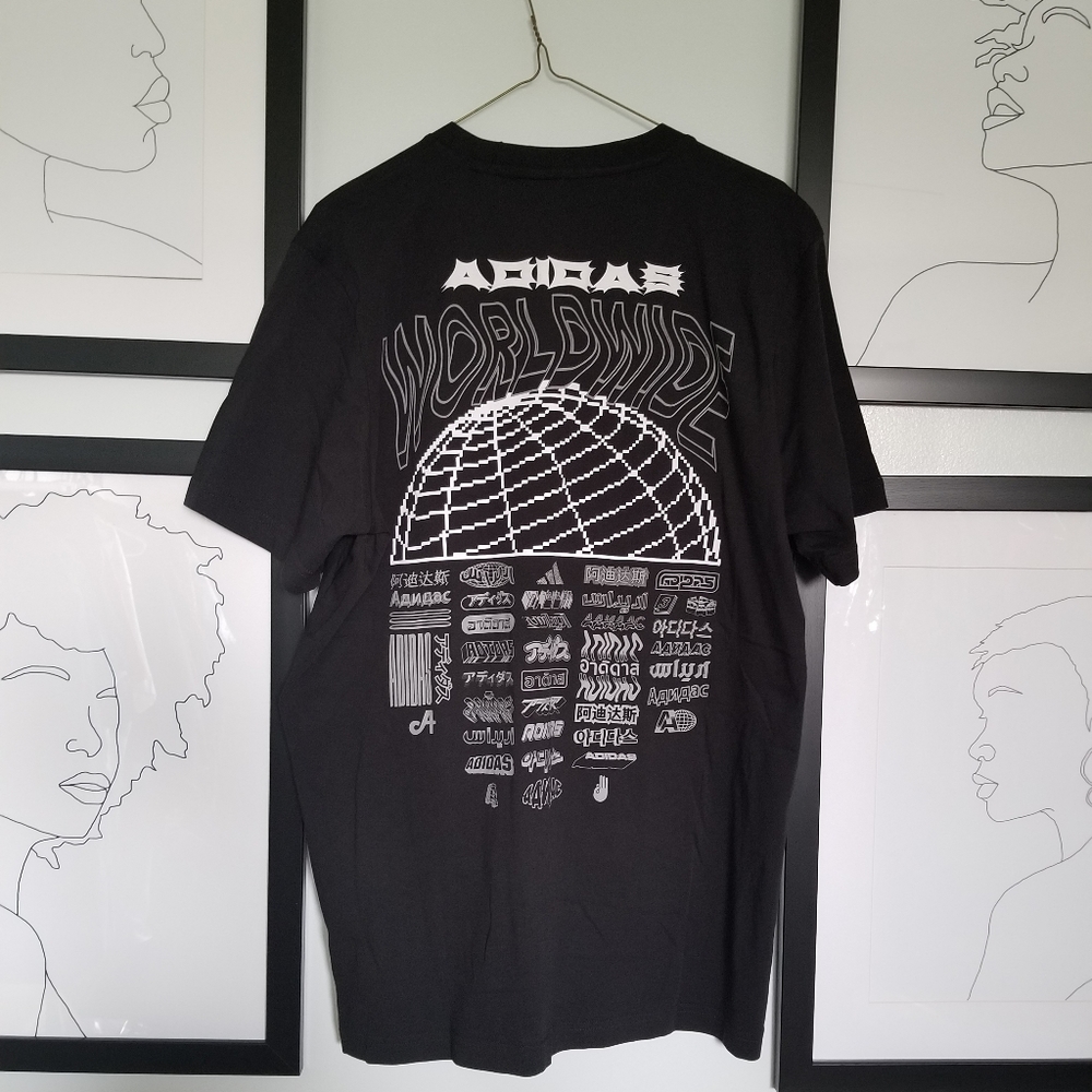 🌚 Adidas Multi-Logo Tee